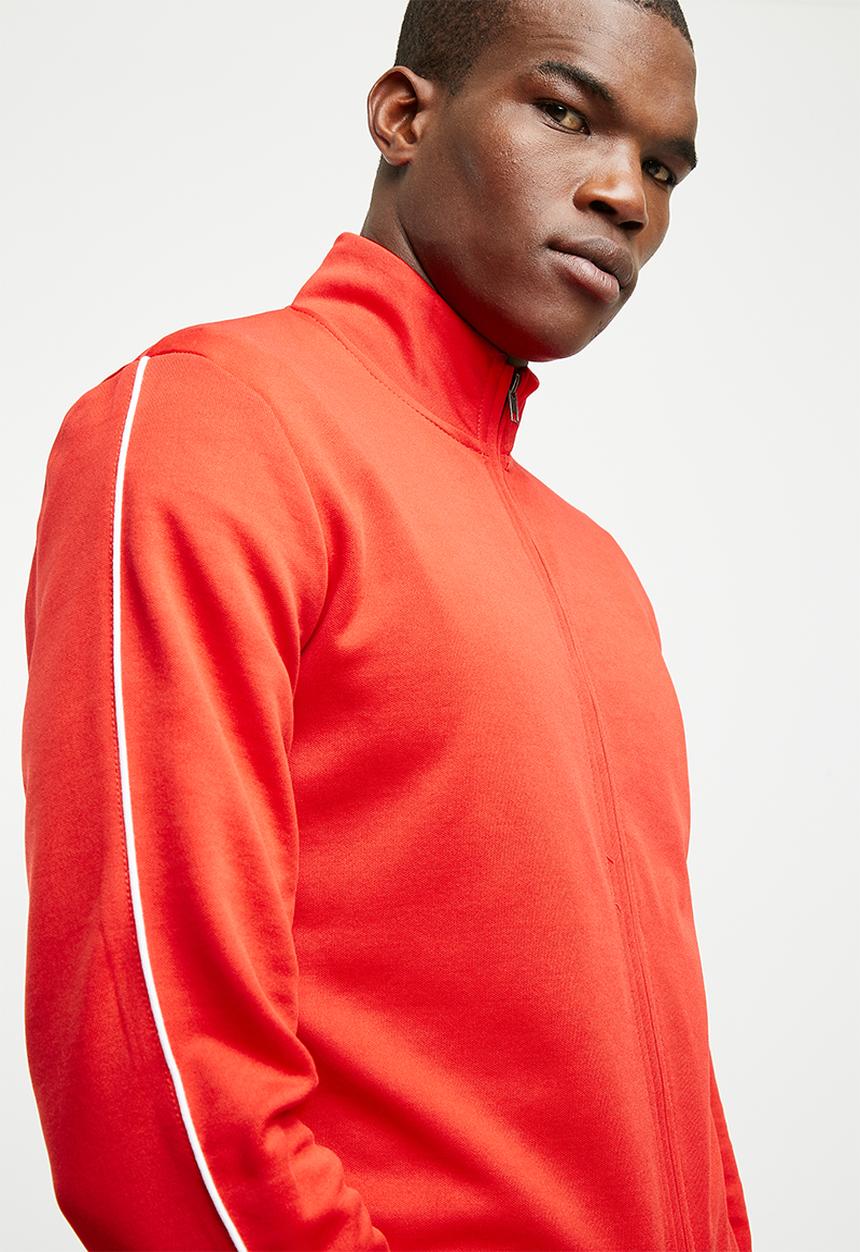 Only & Sons - William track top - red