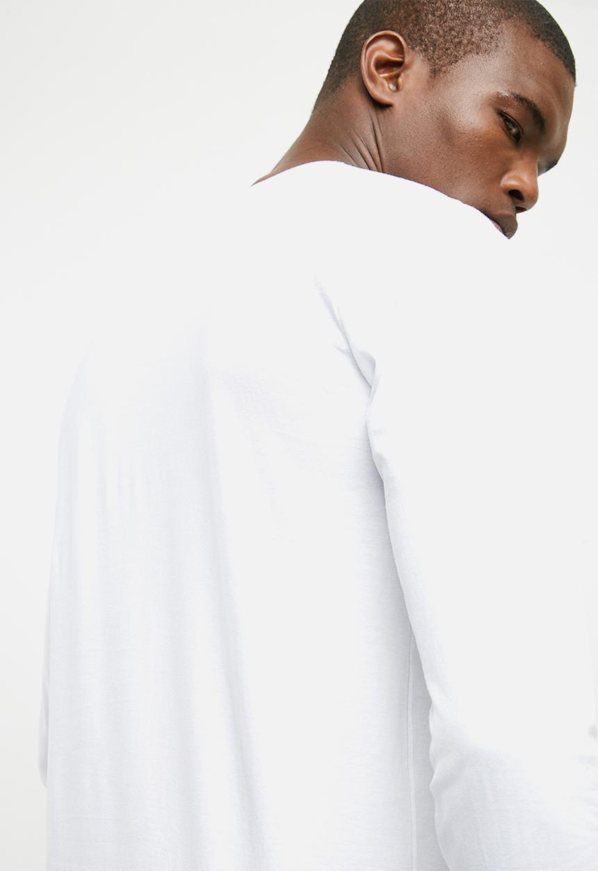Only & Sons - NASA long sleeve tee - white