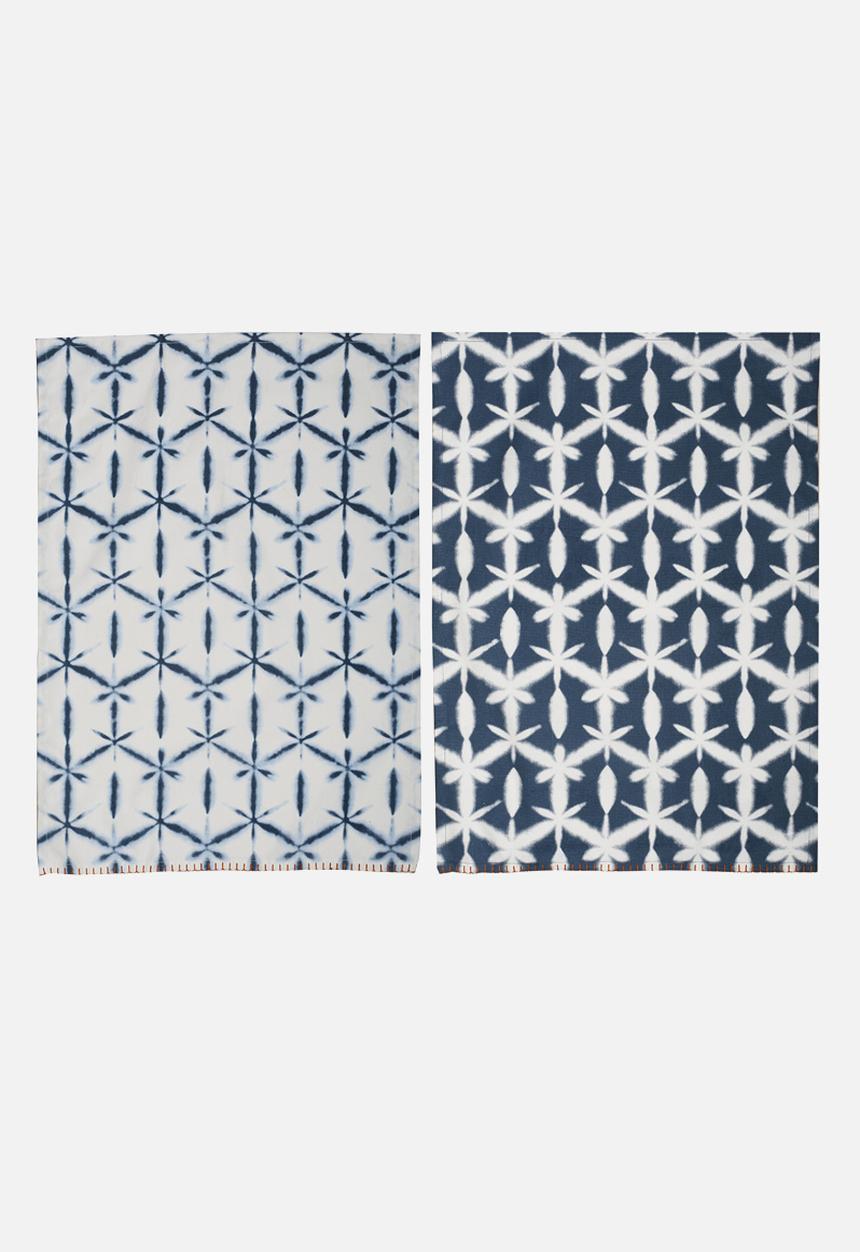 Drift - Tea towels set of 2 - blue
