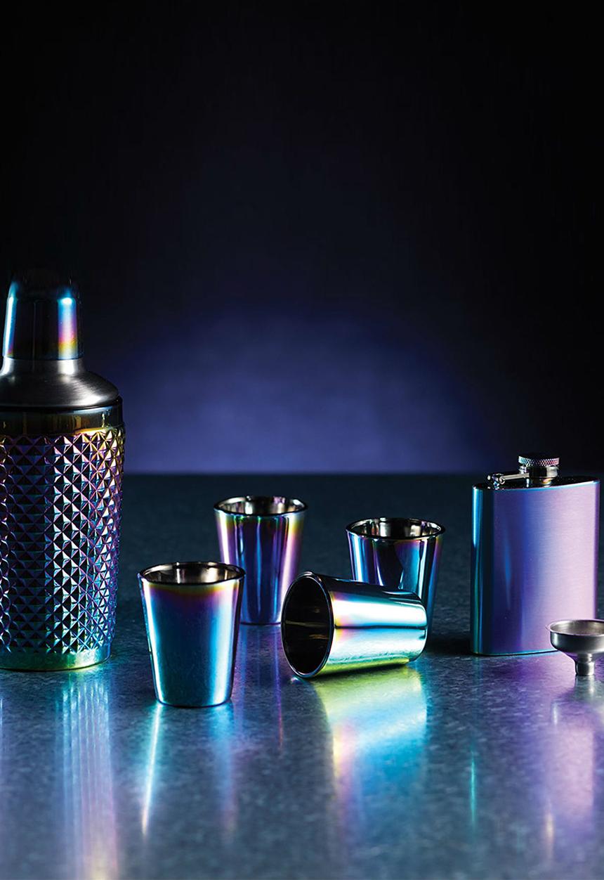 Kitchen Craft - Radiance cocktail shaker - iridescent