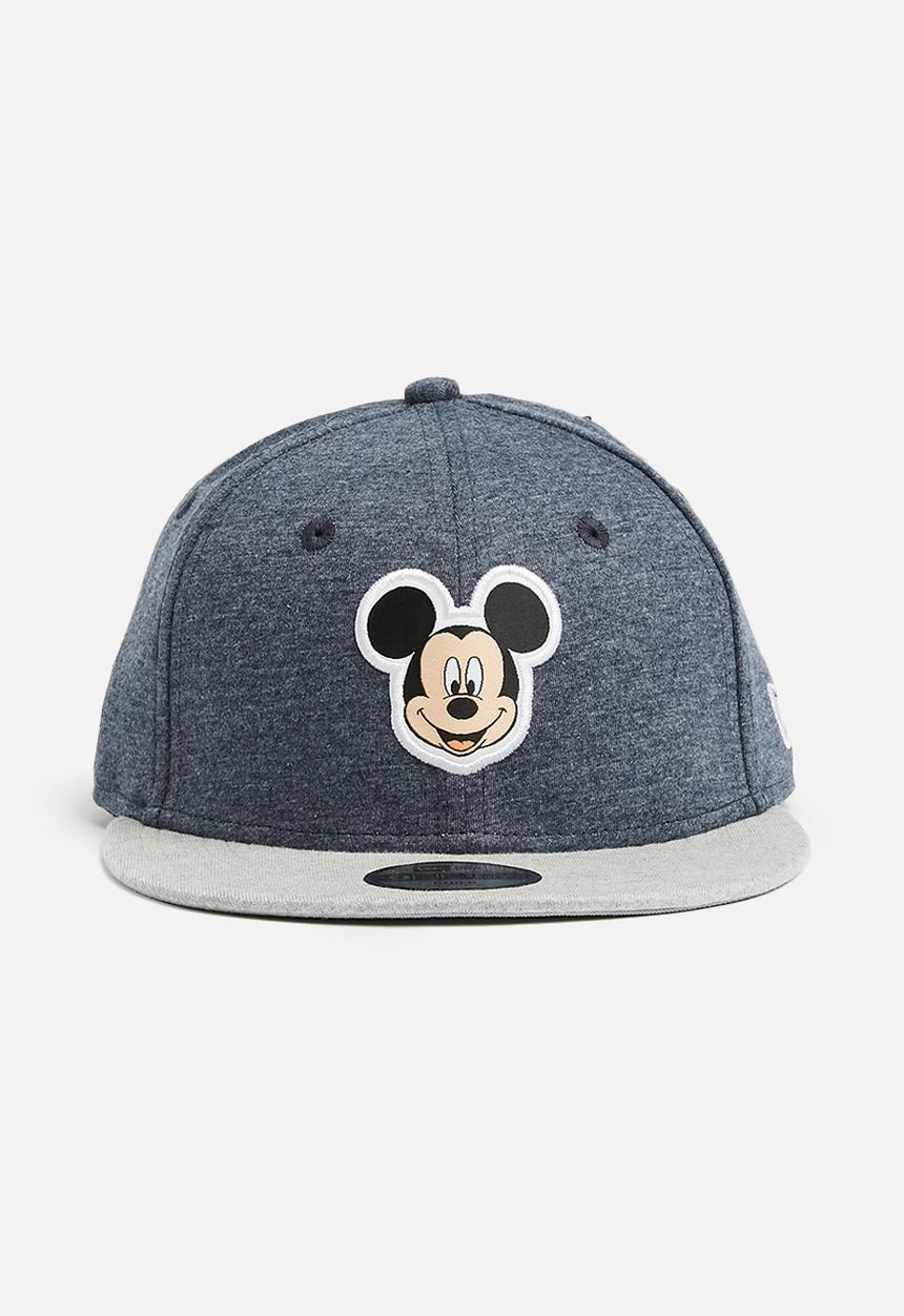 New Era - Kids Mickey mouse snapback cap - blue & grey 