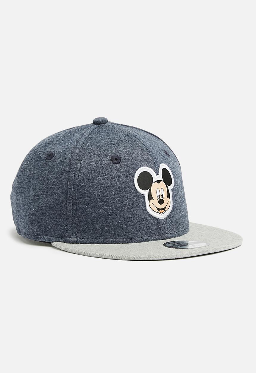 New Era - Kids Mickey mouse snapback cap - blue & grey 