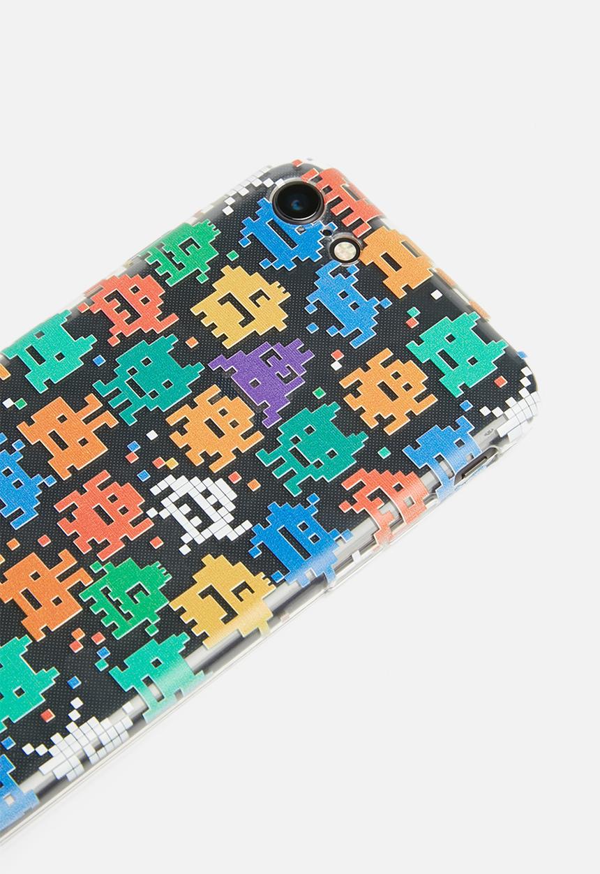 Hey Casey - Space Invaders phone cover - multi