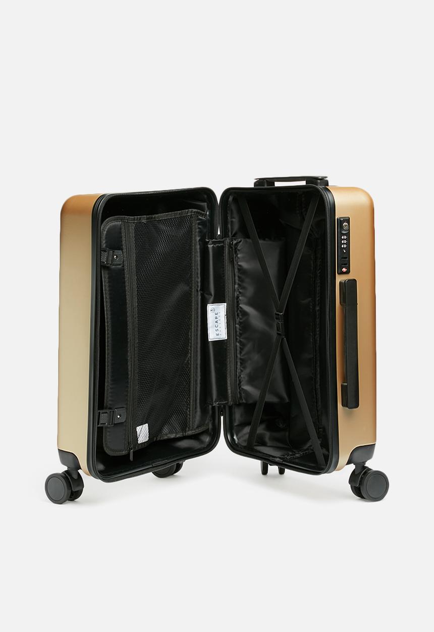 Escape Society - Carry-on suitcase - gold