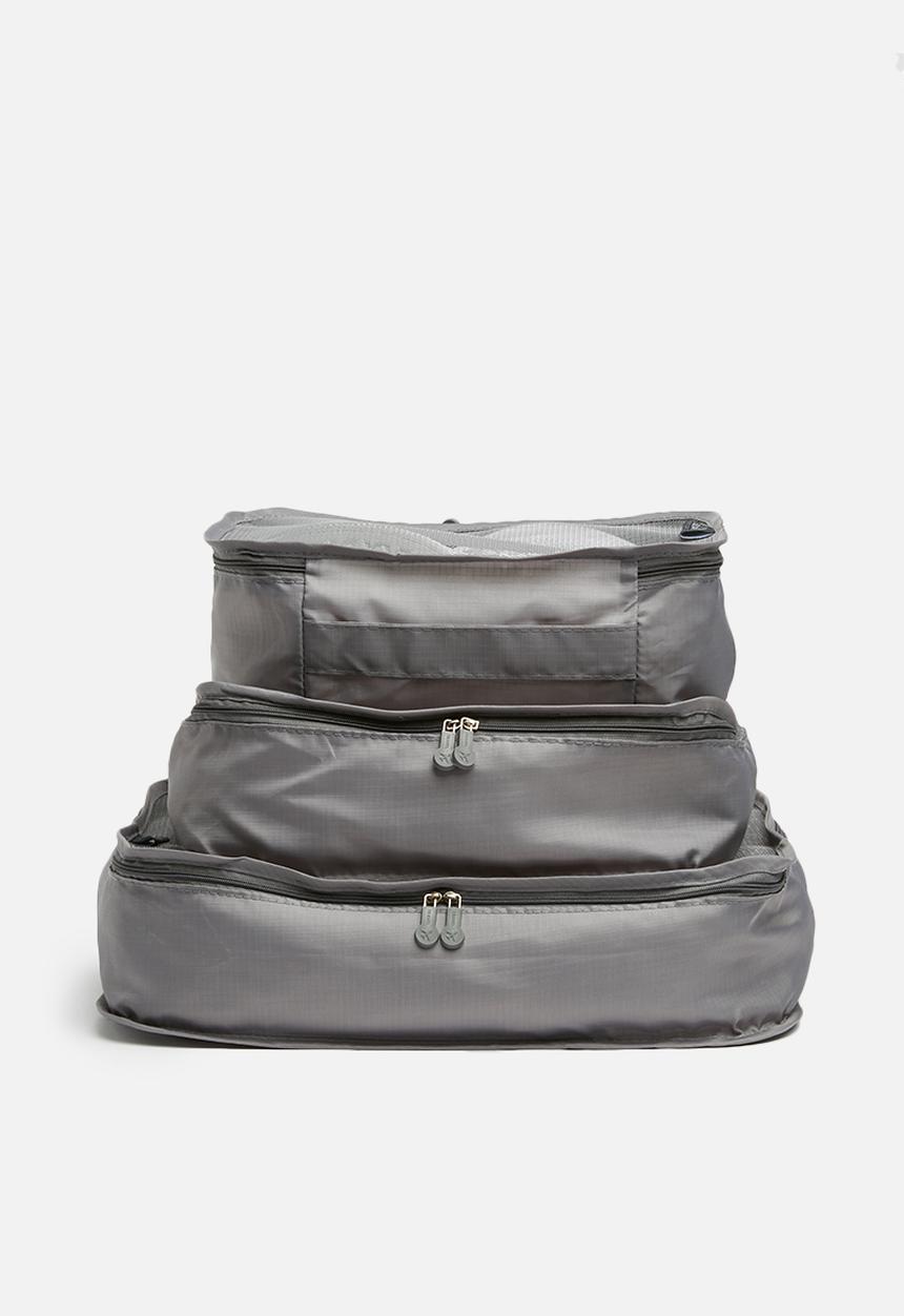 Escape Society - Packing cube set of 3 - grey