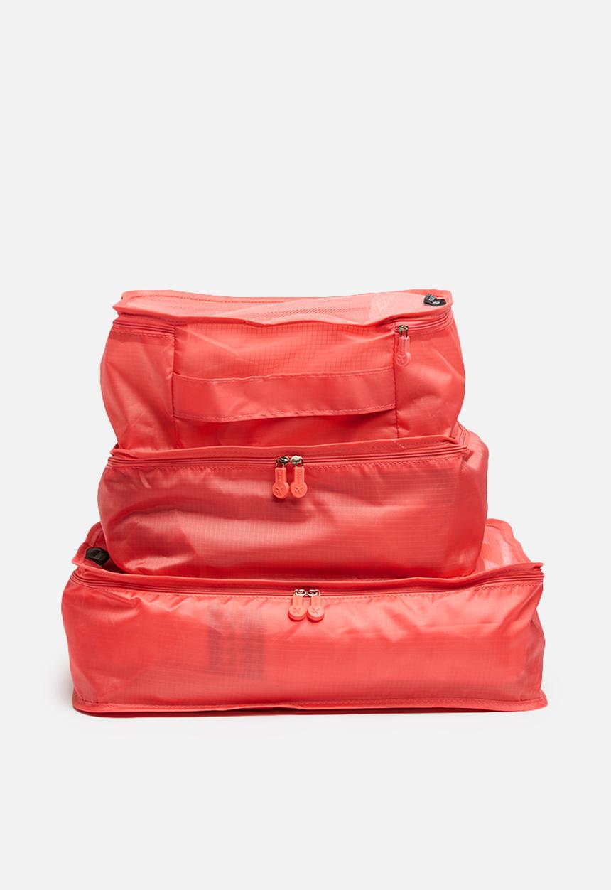 Escape Society - Packing cube set of 3 - dusty pink