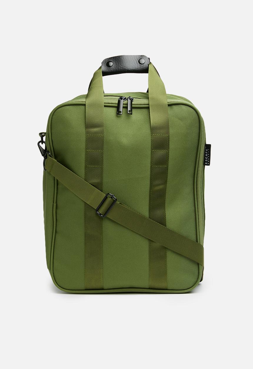 Escape Society - Travel organiser tote - forest green