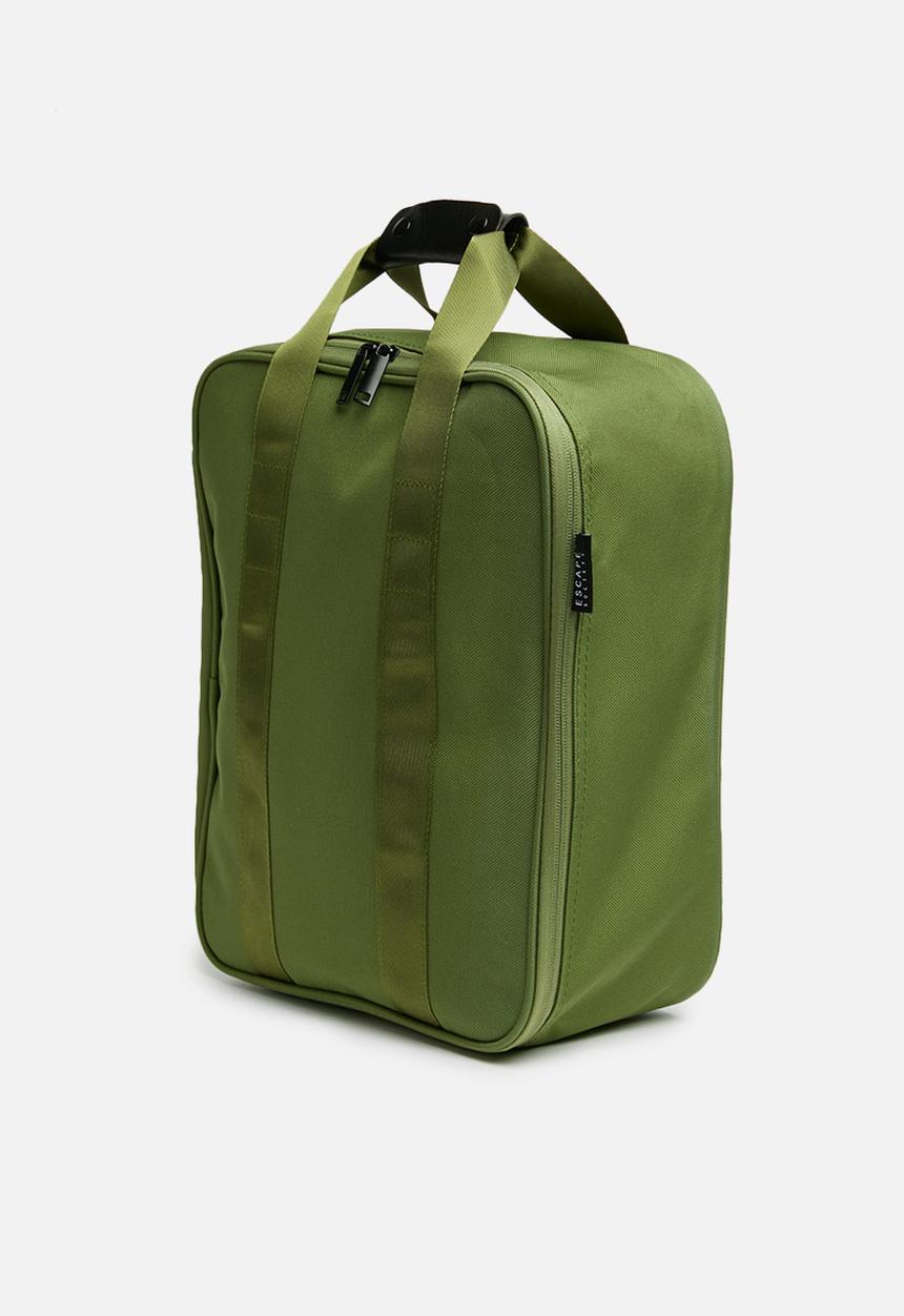 Escape Society - Travel organiser tote - forest green
