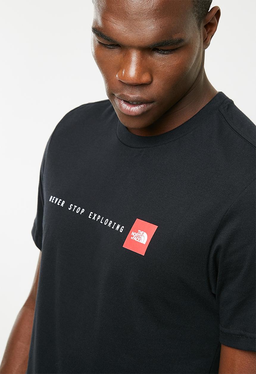 The North Face - M S/S never stop exploring tee - Black