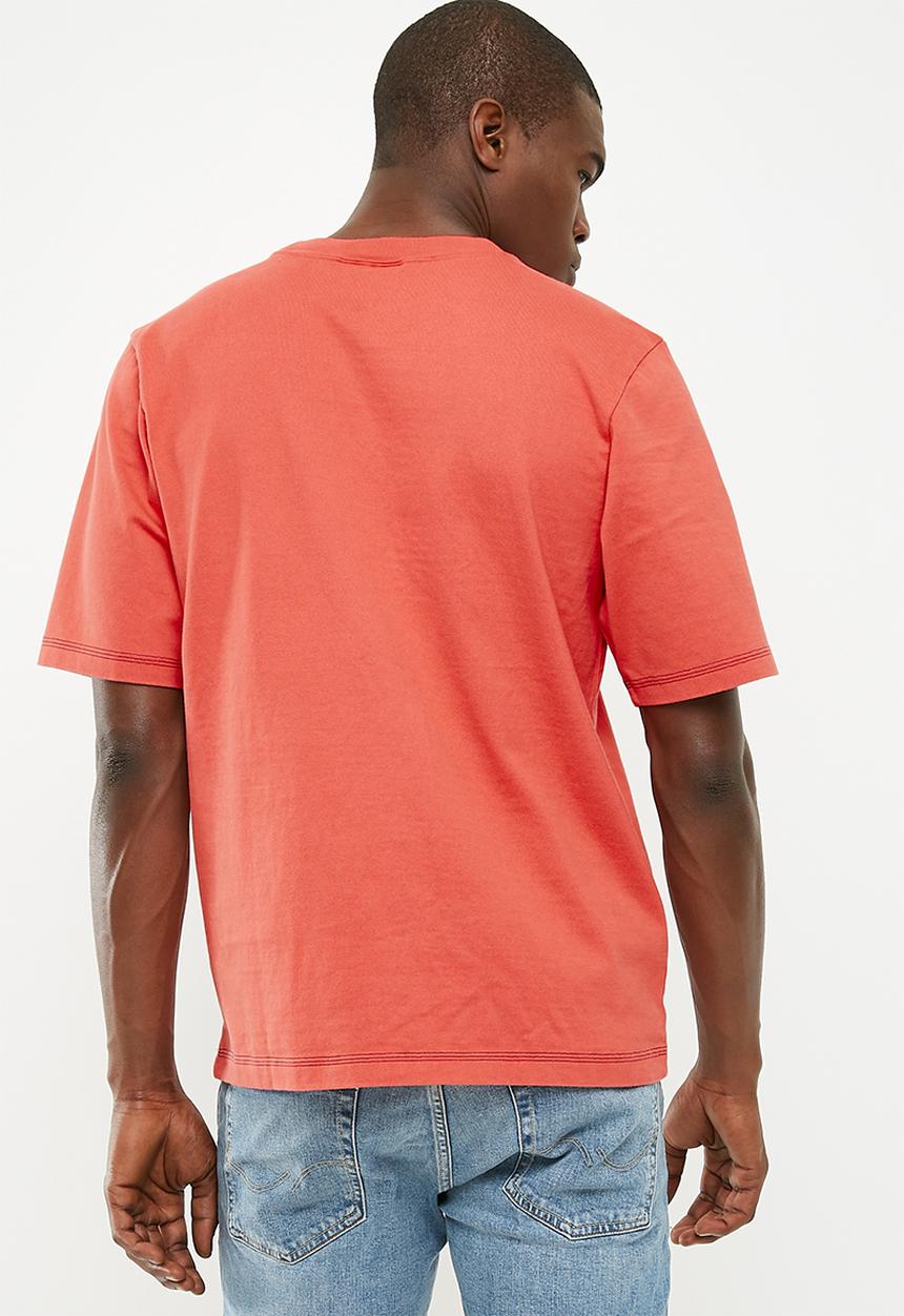 adidas Originals - Adventure tee - coral