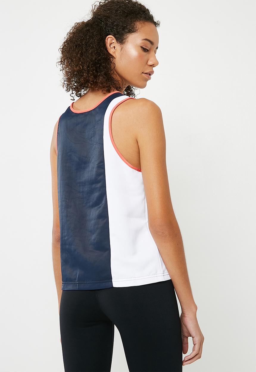 adidas Originals - AI OG tank - blue & coral