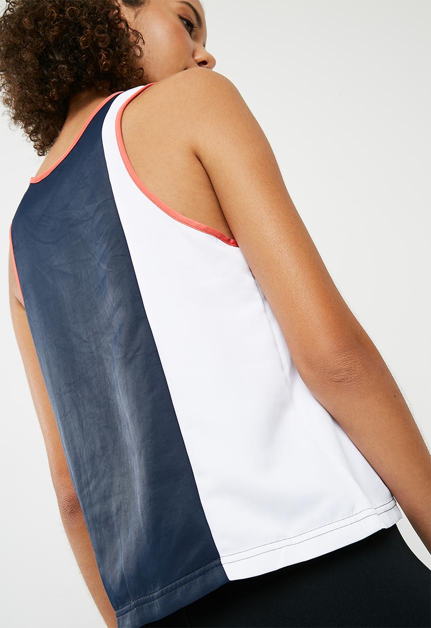 adidas Originals - AI OG tank - blue & coral