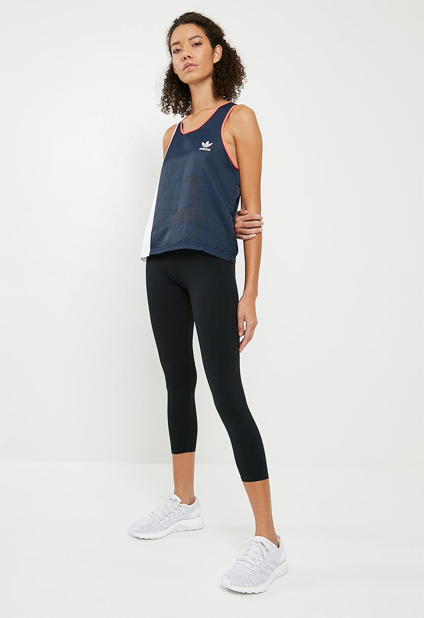adidas Originals - AI OG tank - blue & coral