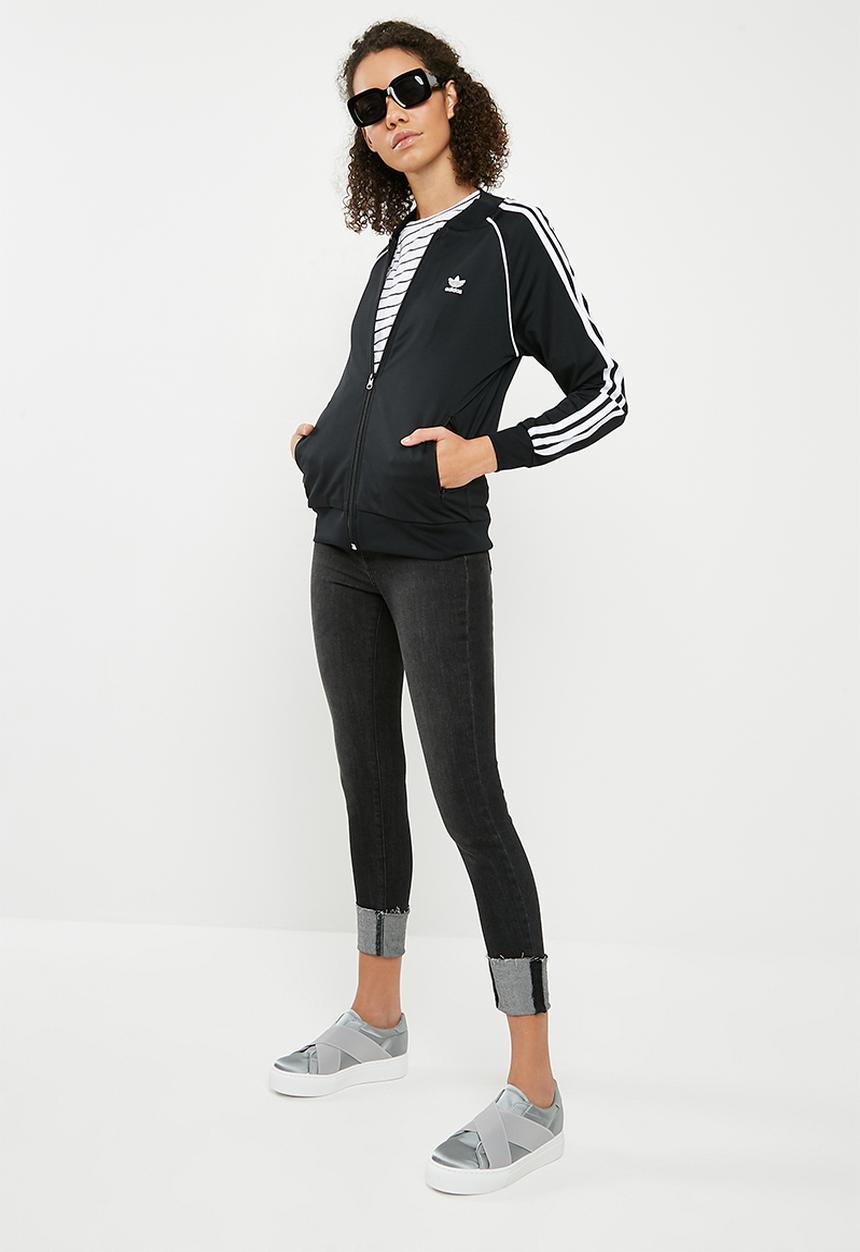 adidas Originals - SST track jacket - black & white 
