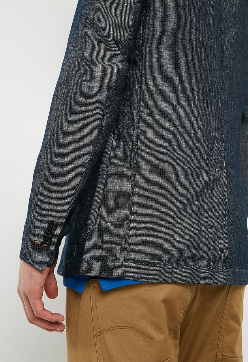 Jack & Jones - Chambray light blazer - navy 