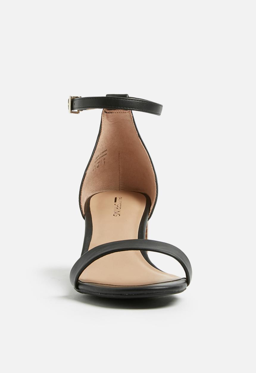 Call It Spring - Borewiel block heel - black