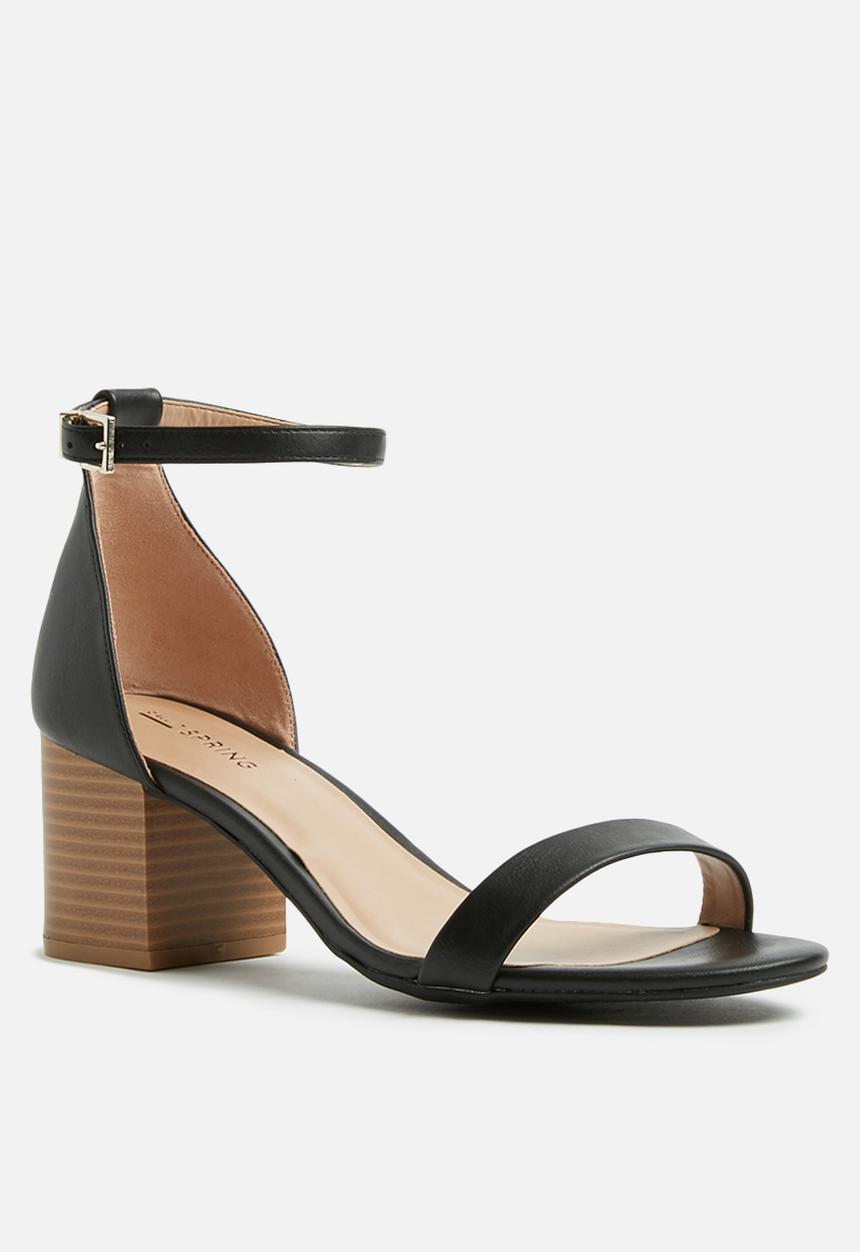 Call It Spring - Borewiel block heel - black