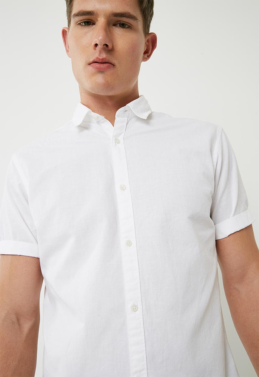 Jack & Jones - Summer shirt plain - white 