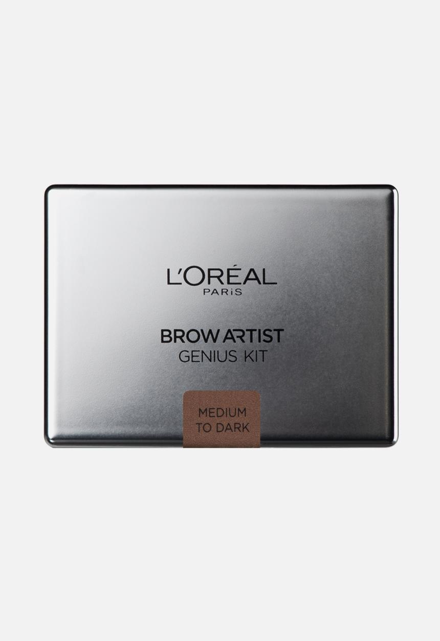 L'Oreal Paris - Brow Artist Genius Kit - Med to Dark 