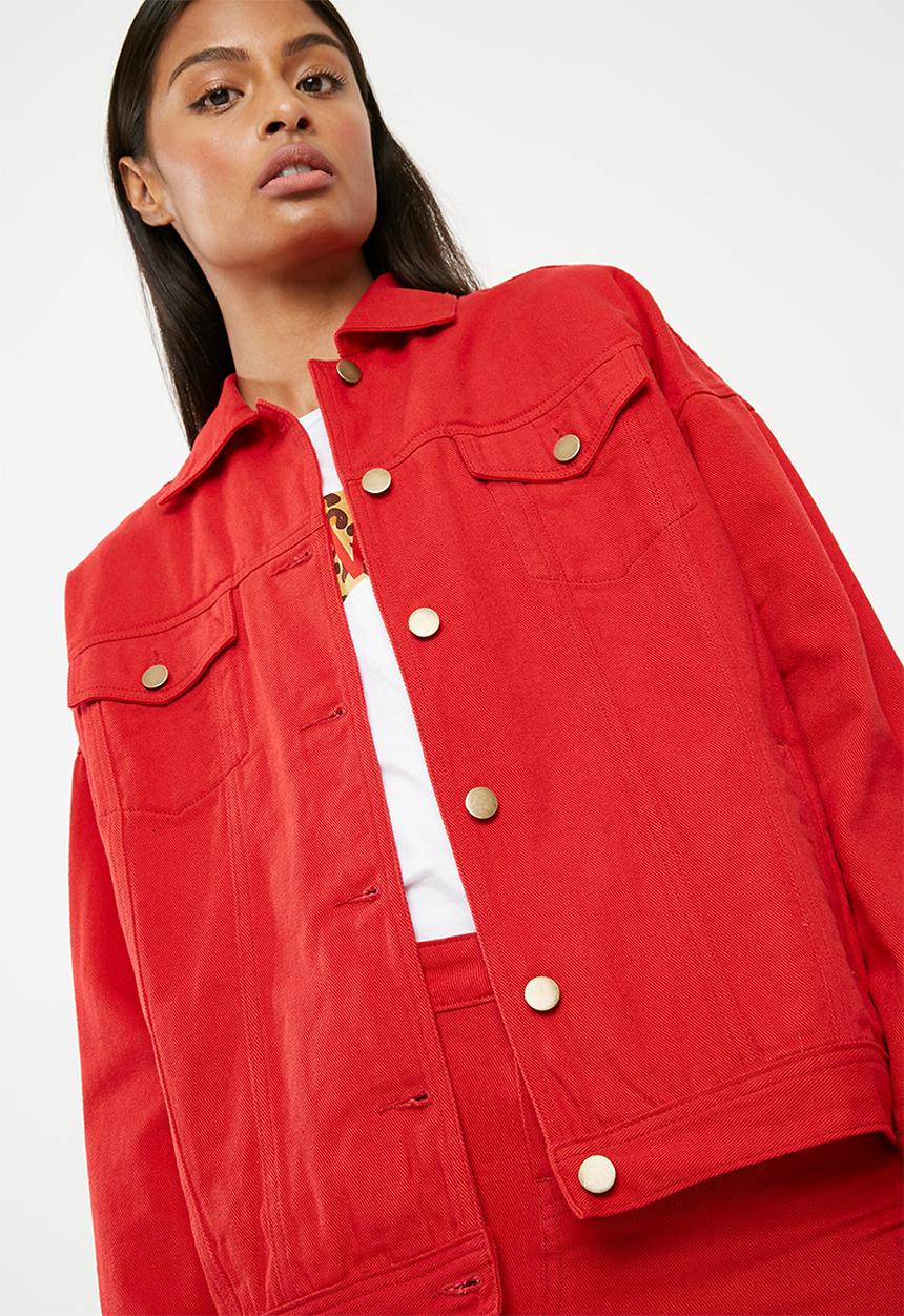 Superbalist - Tia jacket - red