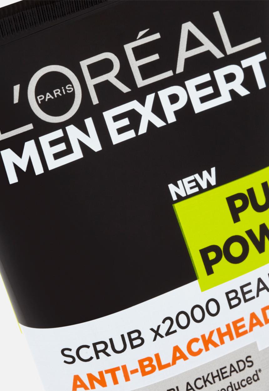 L'Oreal Men Expert - ME Pure Power anti-bacterial scrub 150ml