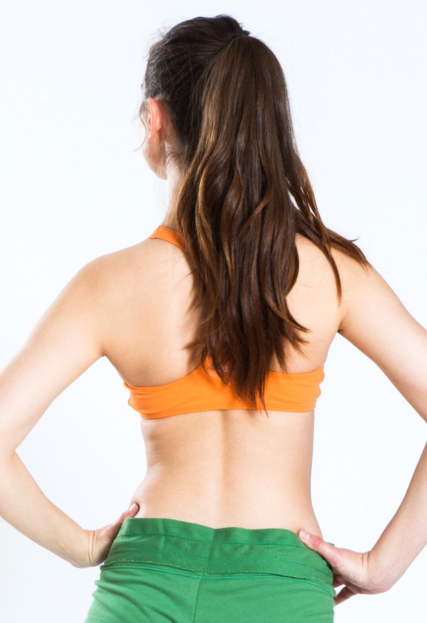 FIT Activewear - Charly Crop Top – Orange