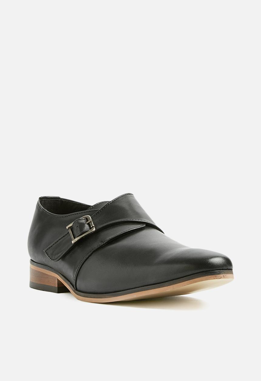 Superbalist - Single leather monk strap - black