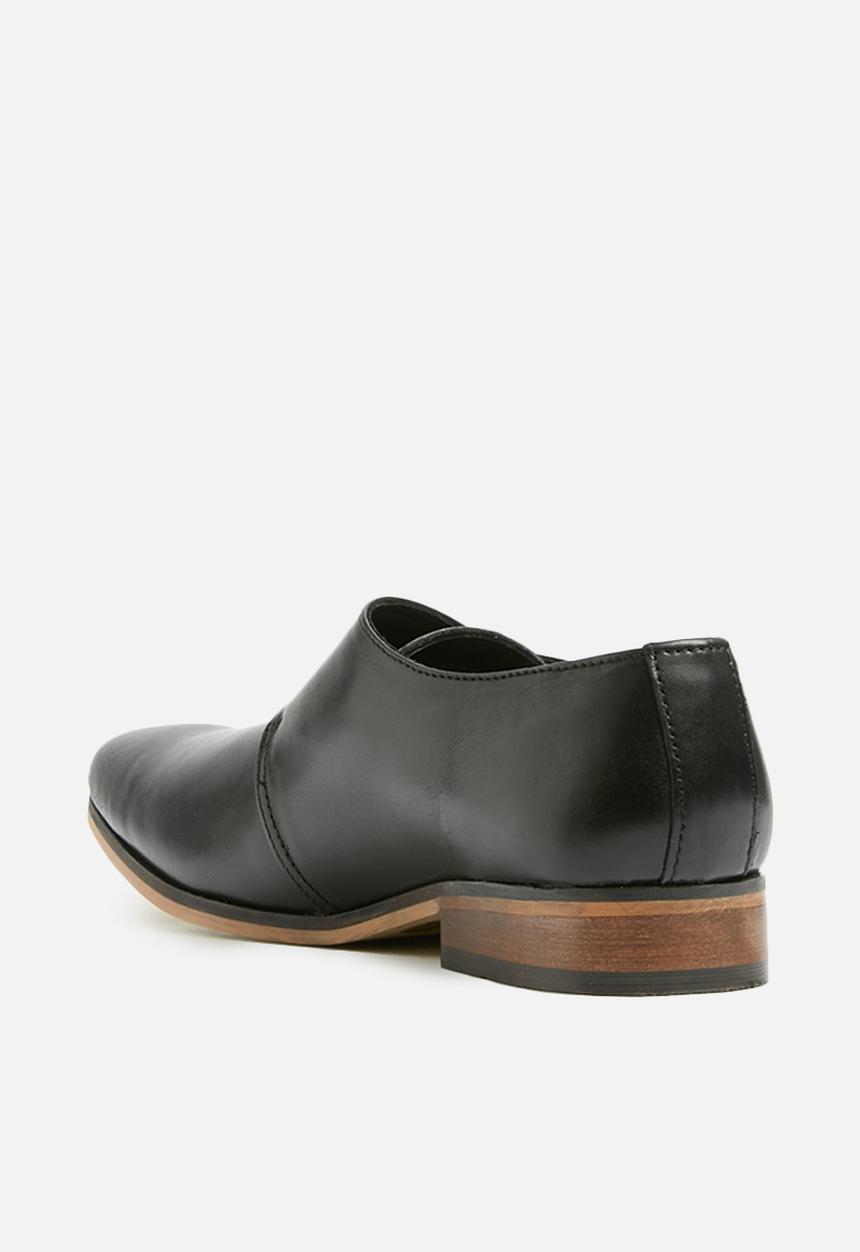 Superbalist - Single leather monk strap - black