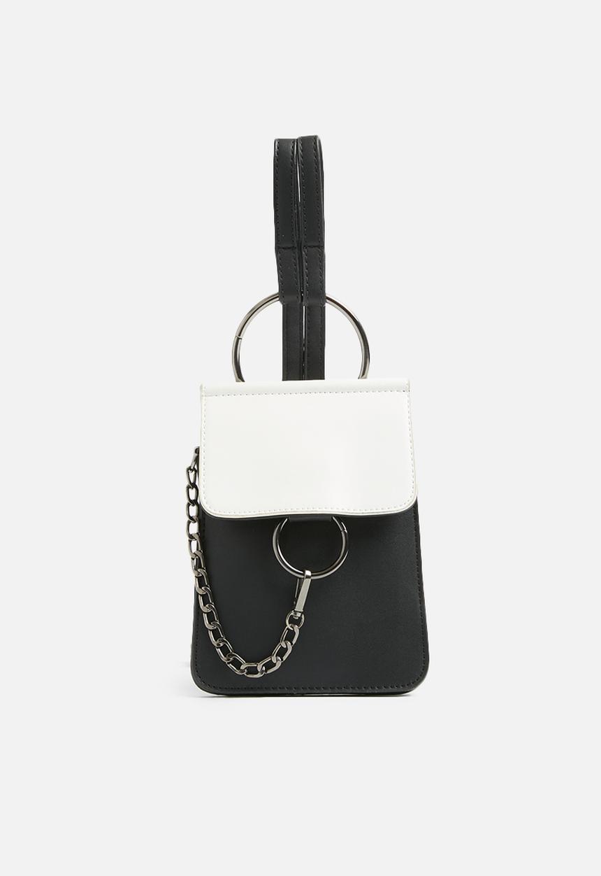 dailyfriday - Alissia chain crossbody - black & white