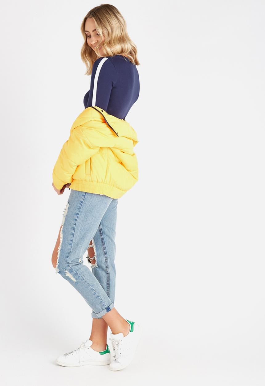 Supré  - Long sleeve fitted top - navy