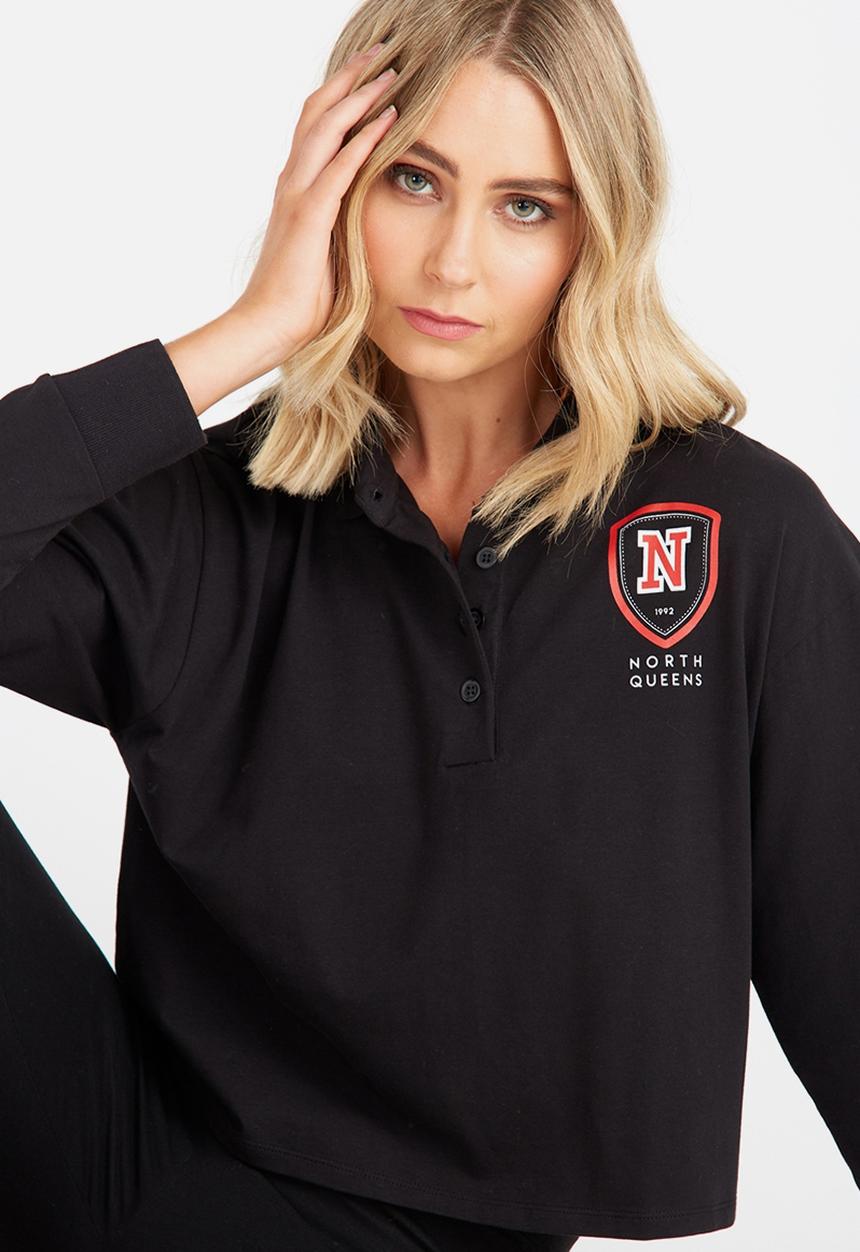 Supré  - Rugby top - black