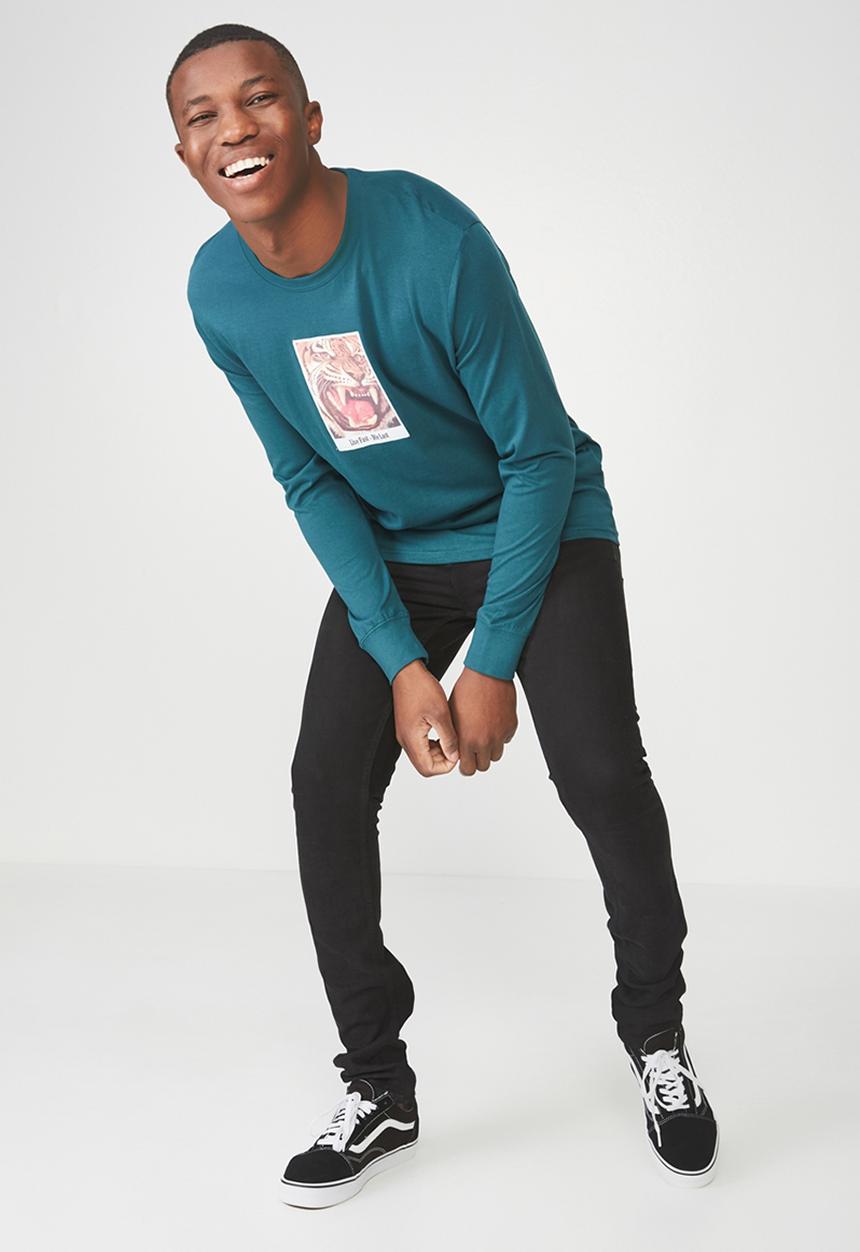 Cotton On - Tbar tee - blue 