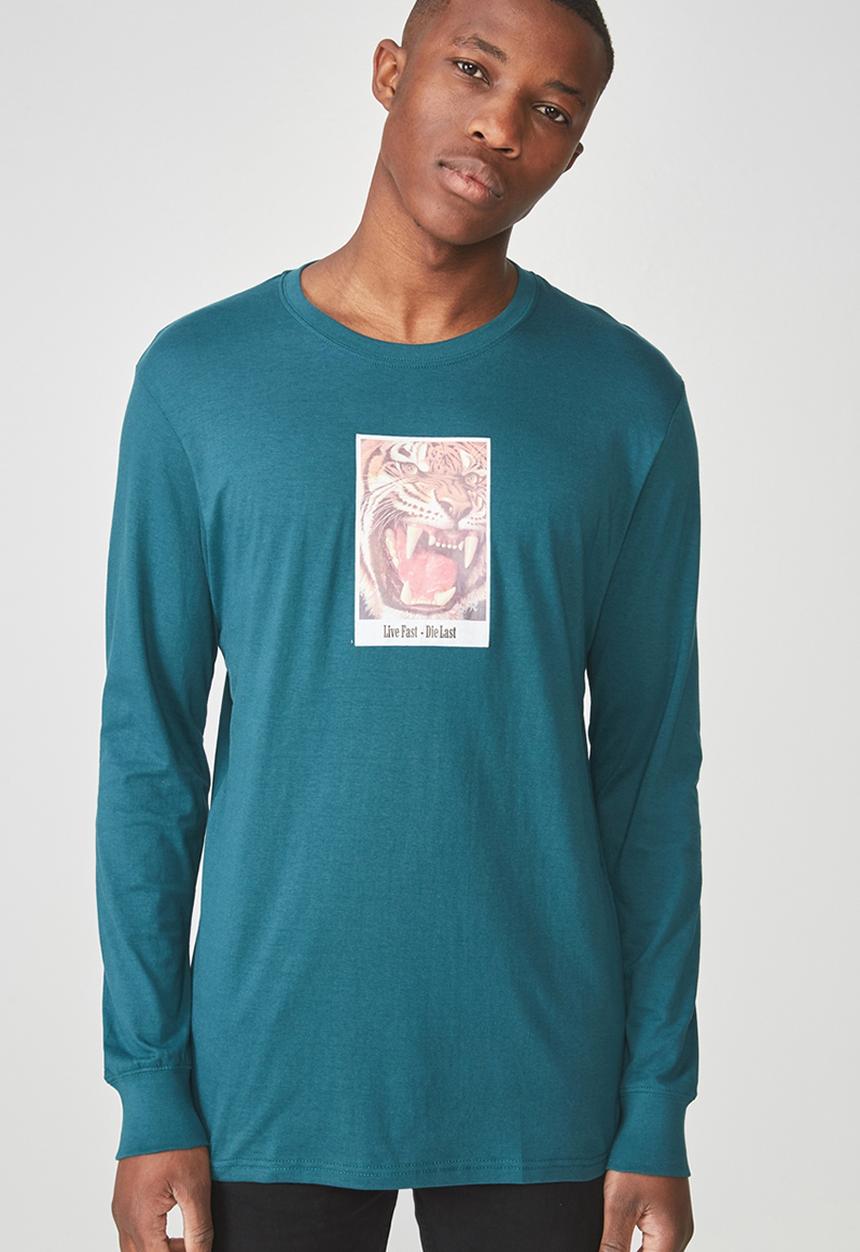 Cotton On - Tbar tee - blue 