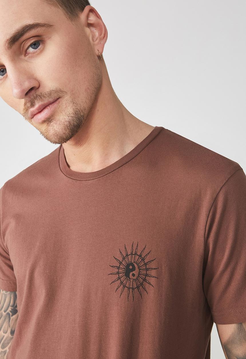 Cotton On - Tbar tee - brown