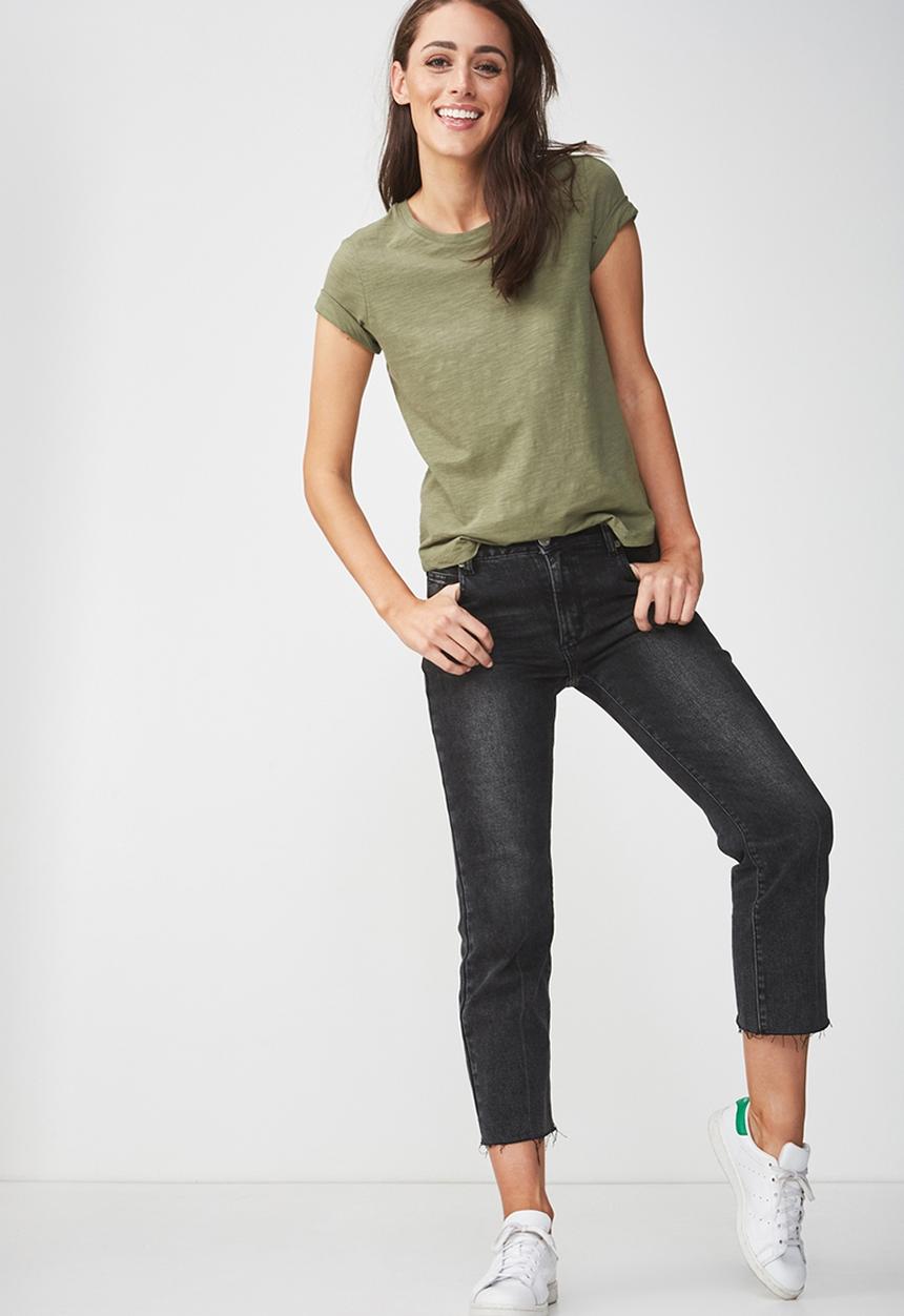 Cotton On - Crew T-shirt - green