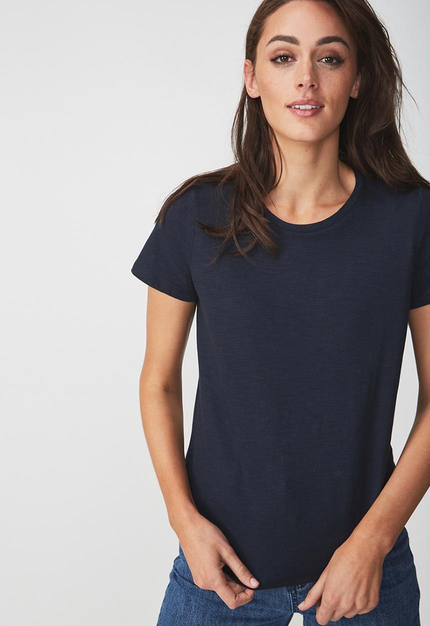 Cotton On - Crew T-shirt - blue 