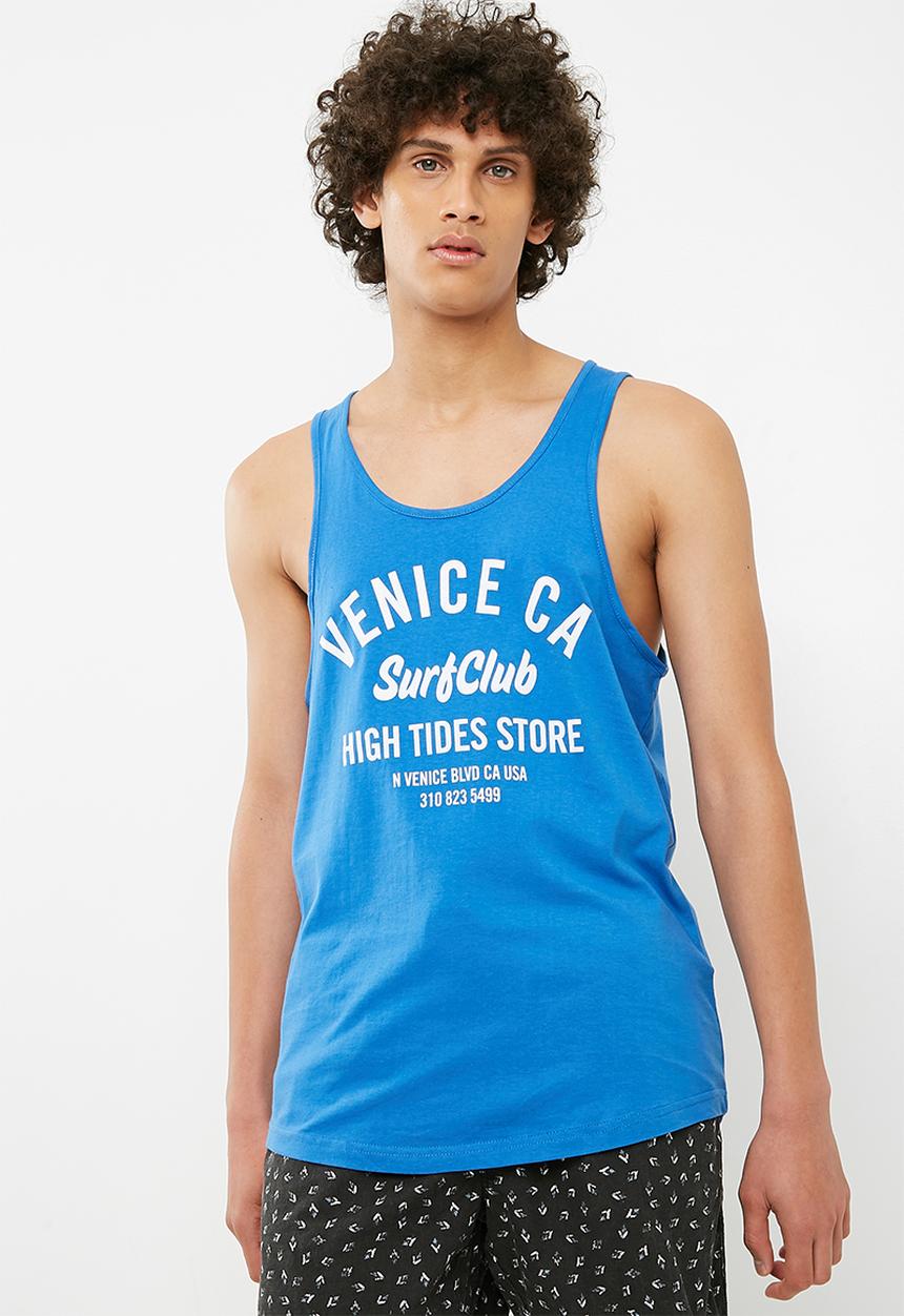 Cotton On - Tbar tank - blue 