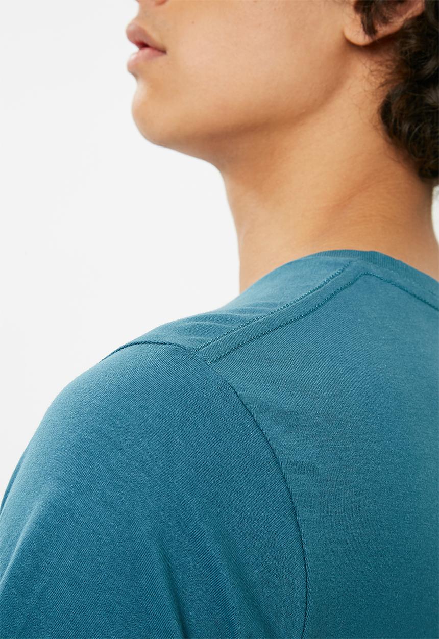 Cotton On - Essential crew tee -  blue