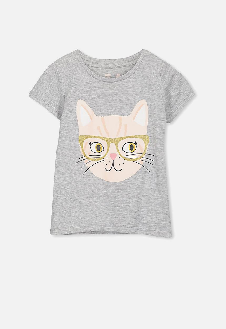 Cotton On - Penelope short sleeve tee - grey 
