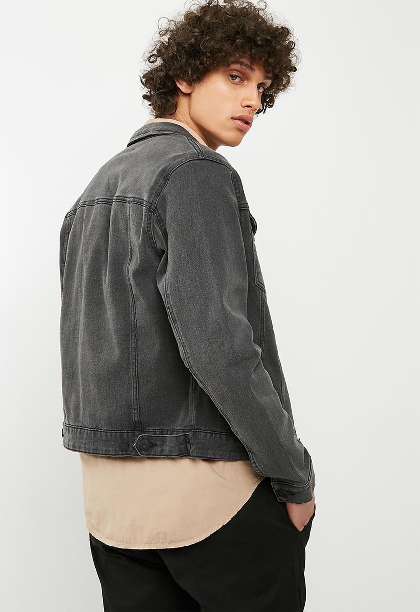 Only & Sons - Camp denim jacket - black
