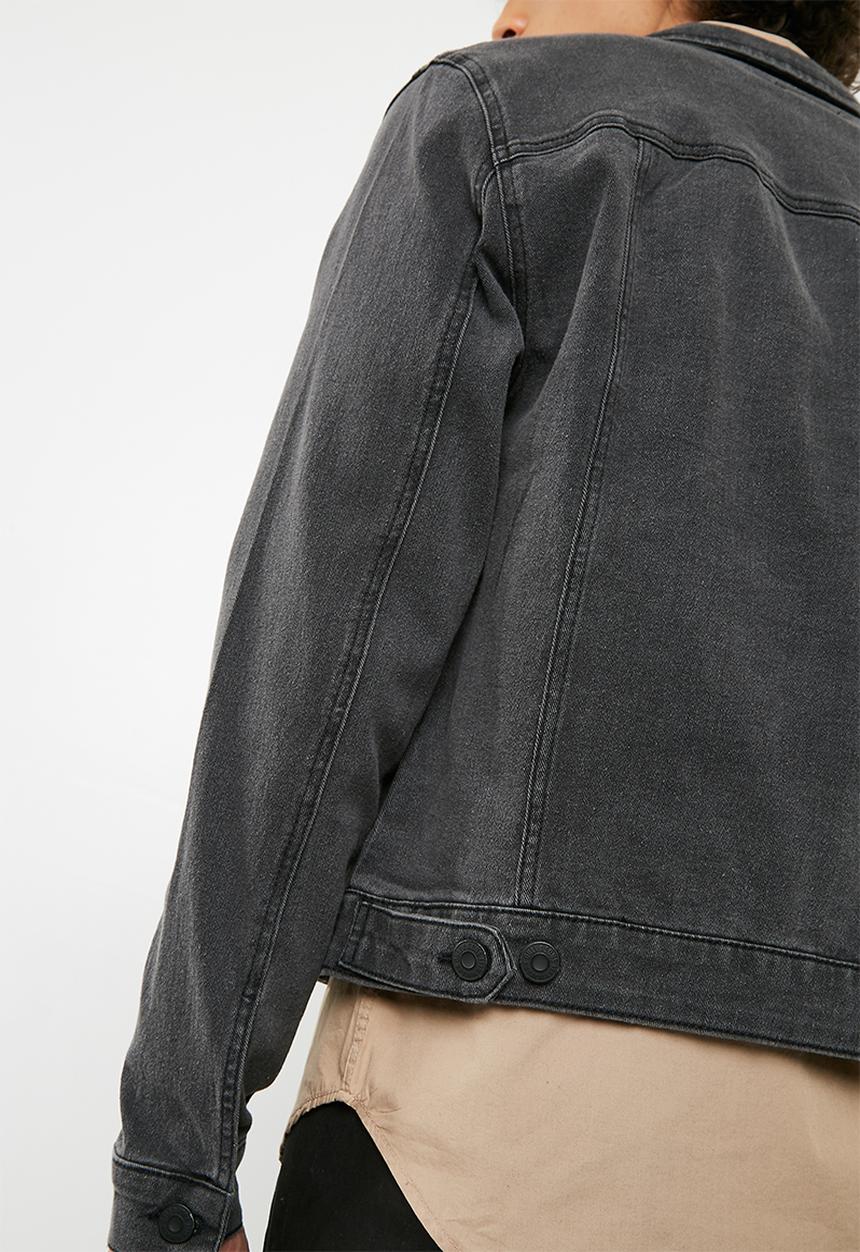 Only & Sons - Camp denim jacket - black