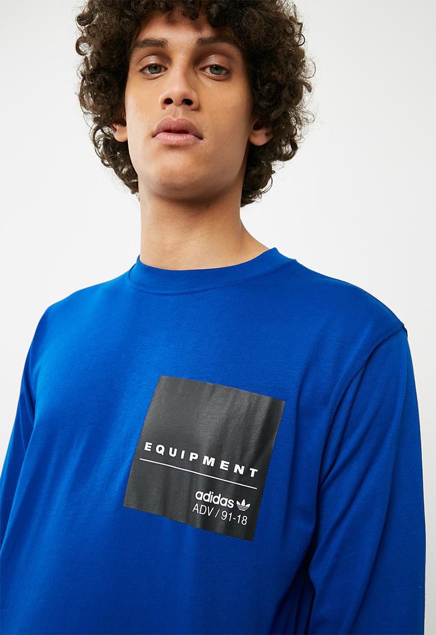 adidas Originals - EQT long sleeve tee collegiate - blue