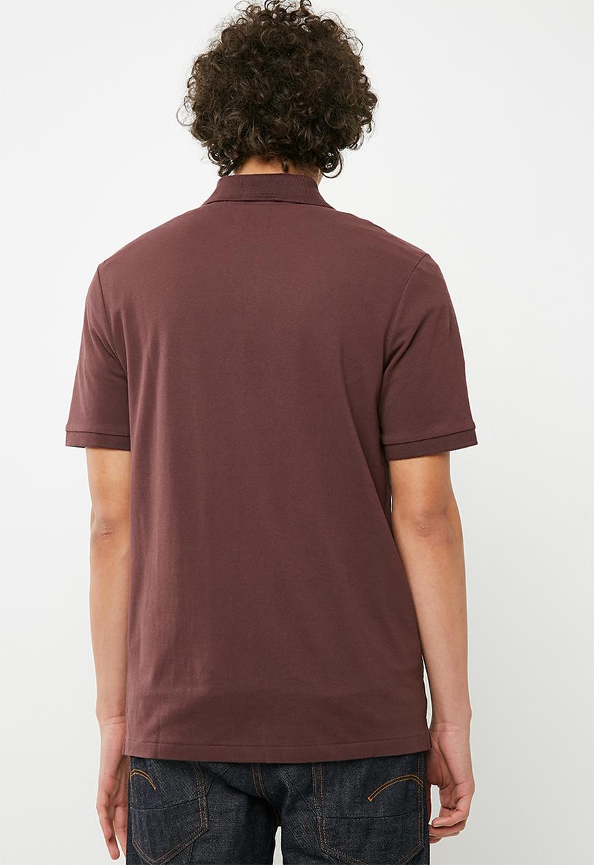G-STAR - Dunda polo - burgundy 