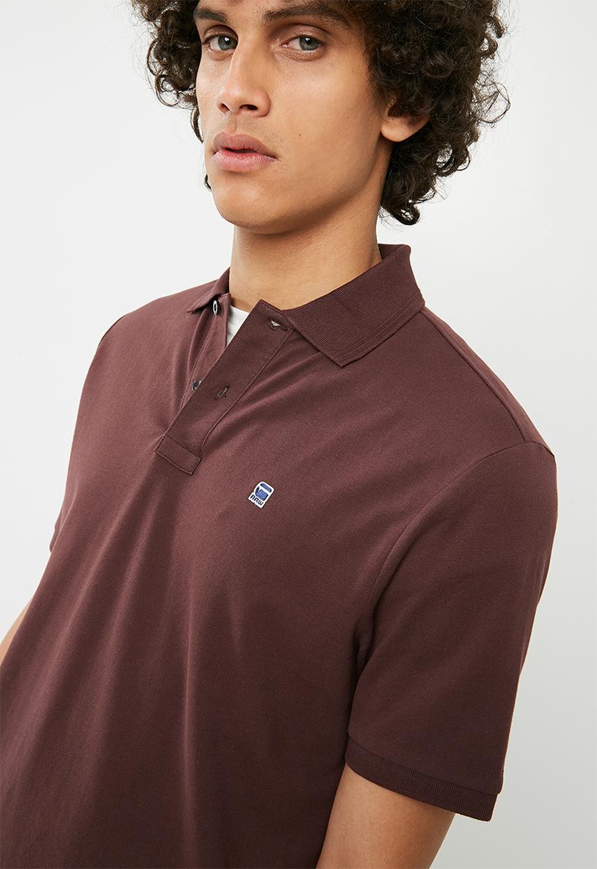 G-STAR - Dunda polo - burgundy 