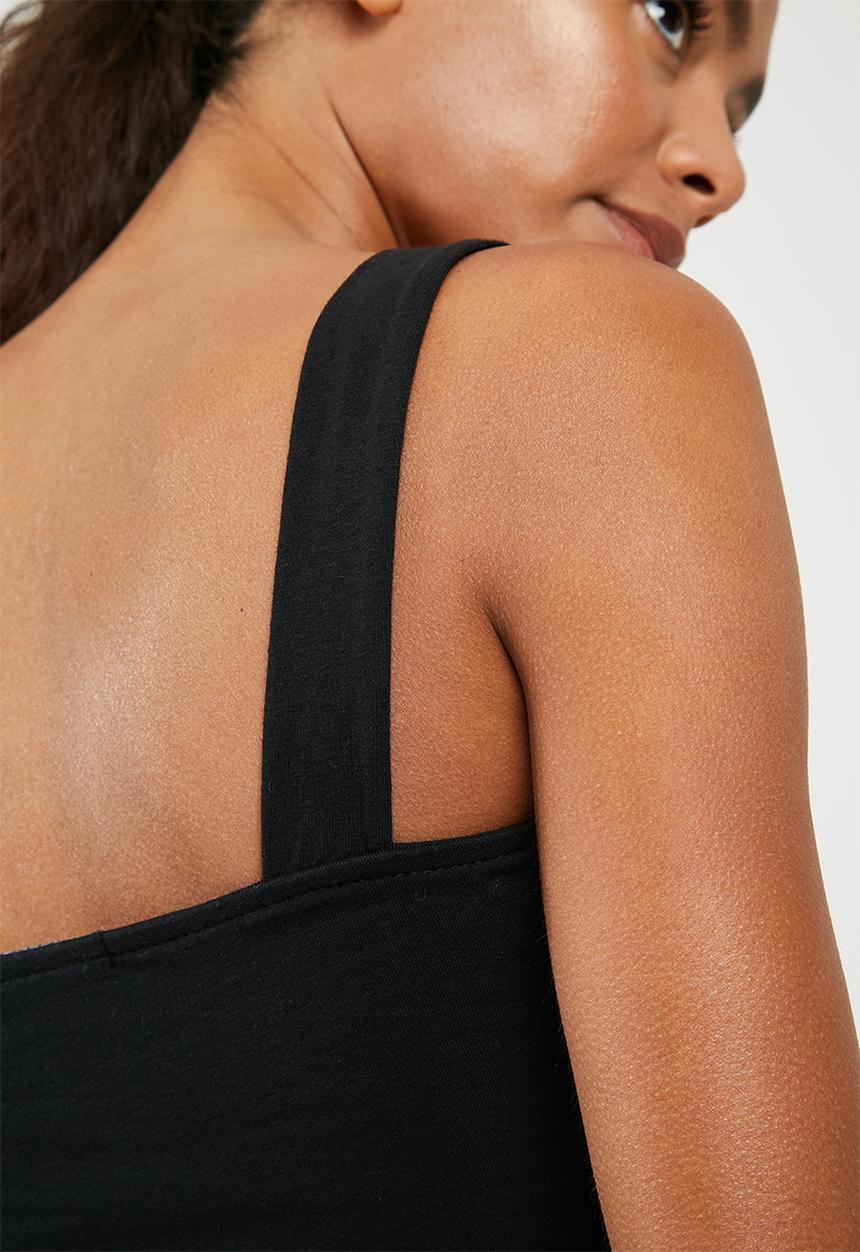 Superbalist - Square neck vest - black 