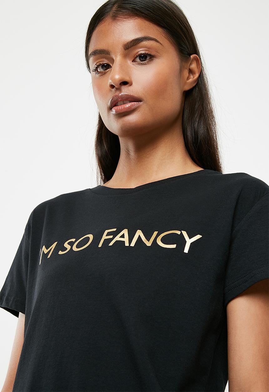 Superbalist - Fancy tee - black
