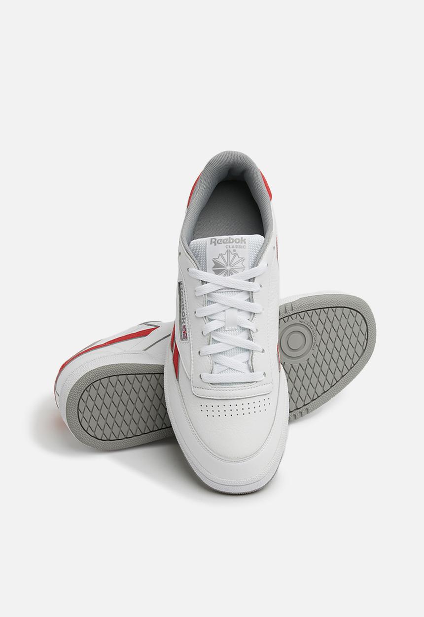 Reebok Classic - Revenge Plus - white / primal red & tin grey 