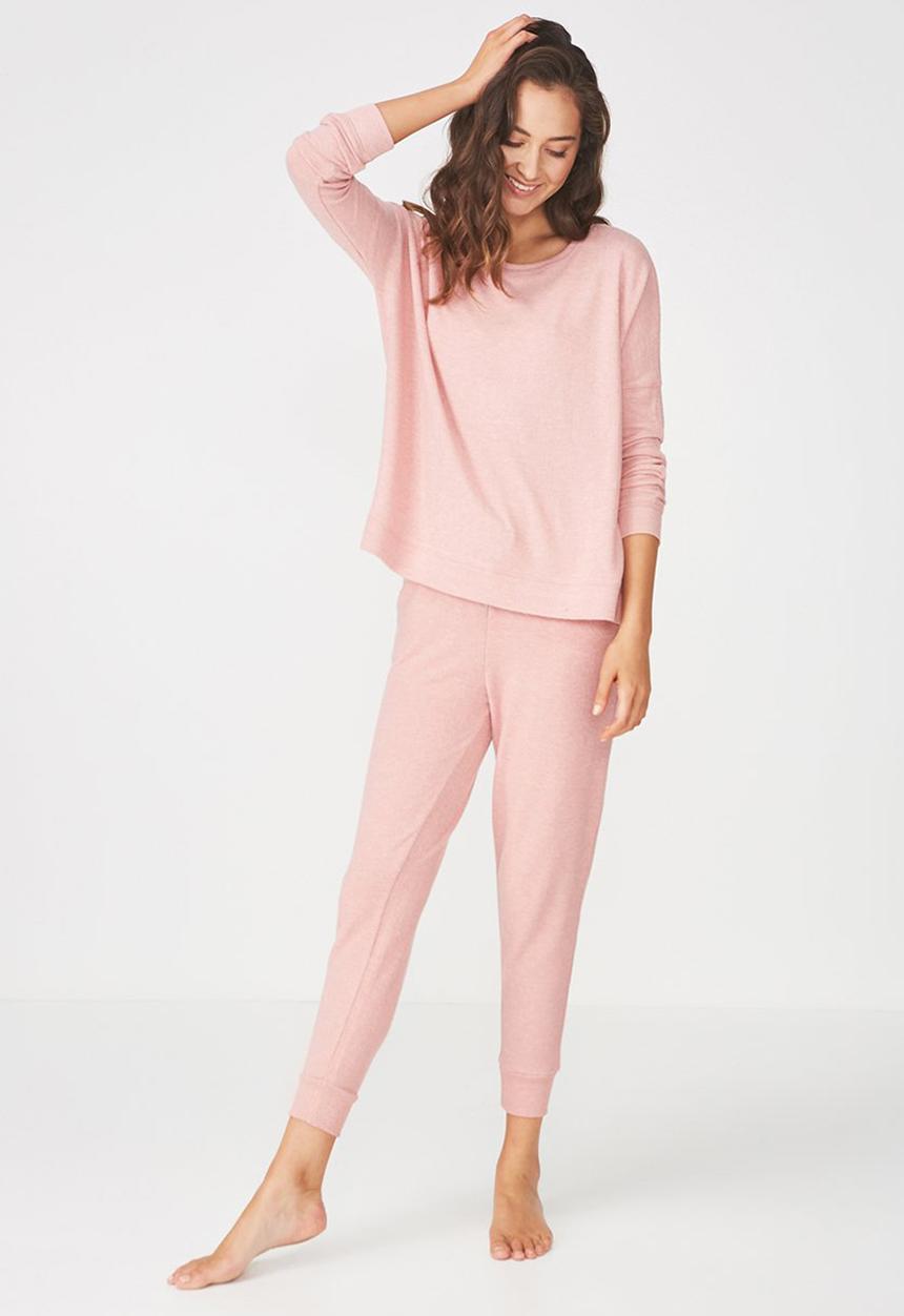 Cotton On - Super soft lounge top - pink