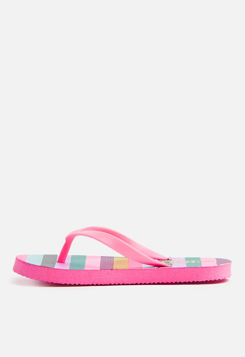 Cotton On - Printed flip flops - multi