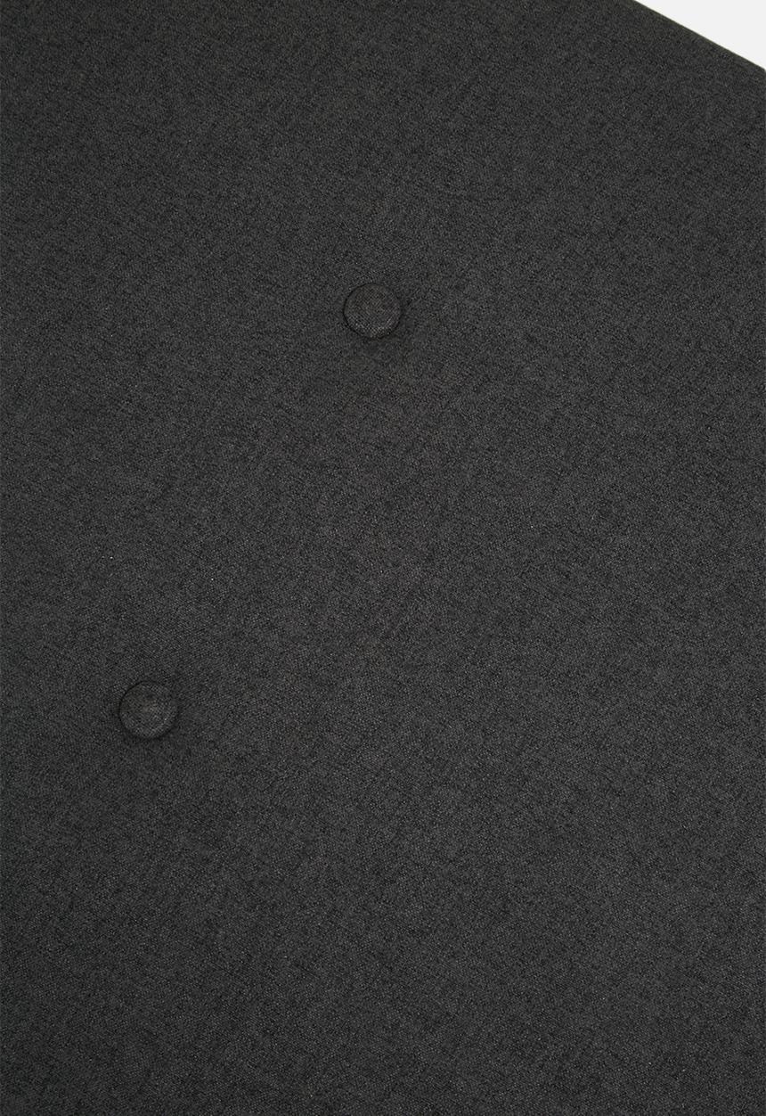 Sixth Floor - Double storage ottoman - charcoal grey